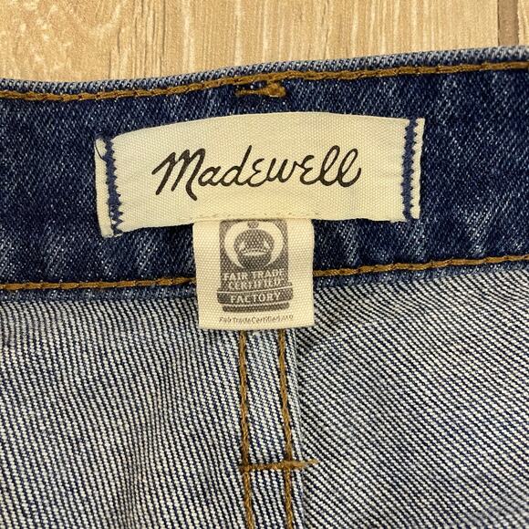 Madewell Perfect Vintage Flare Crop Jeans Women’s 30 High Rise Dark Wash - Picture 3 of 13